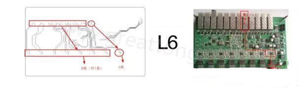 根據(jù)客戶端提供的信息，確認(rèn)為L6層光口8與芯片8之間的兩條差分阻抗線調(diào)試不通-深圳宏力捷