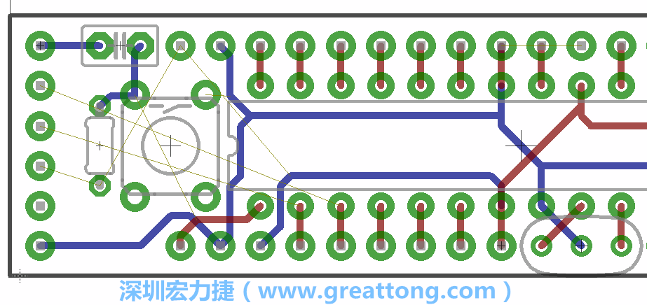 4.1. 把剩下的元件移動(dòng)到電路板工作區(qū)上。