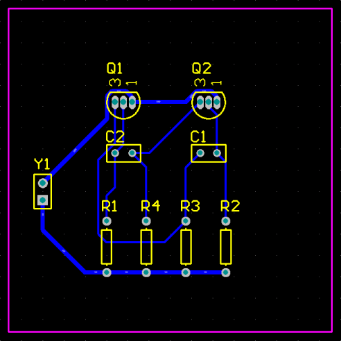 圖27 Push or Hug & Push模式仍然無法完成布線，會(huì)立即出現(xiàn)提示